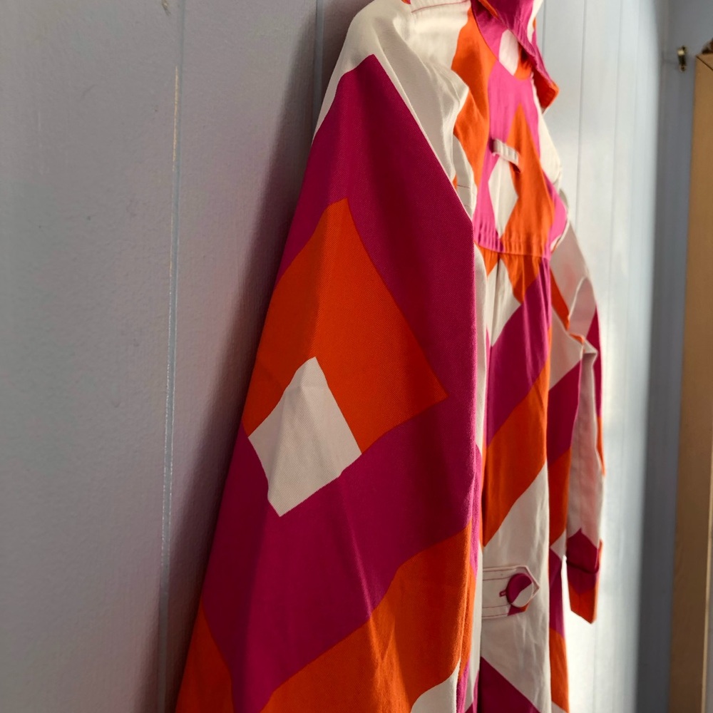 Diane Von Furstenberg Pink and Orange Dress - Picture 7 of 7